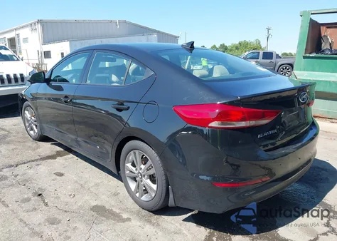 2018 Hyundai Elantra Sel/Value/Limited from USA, damaged, VIN KMHD84LF0JU645996